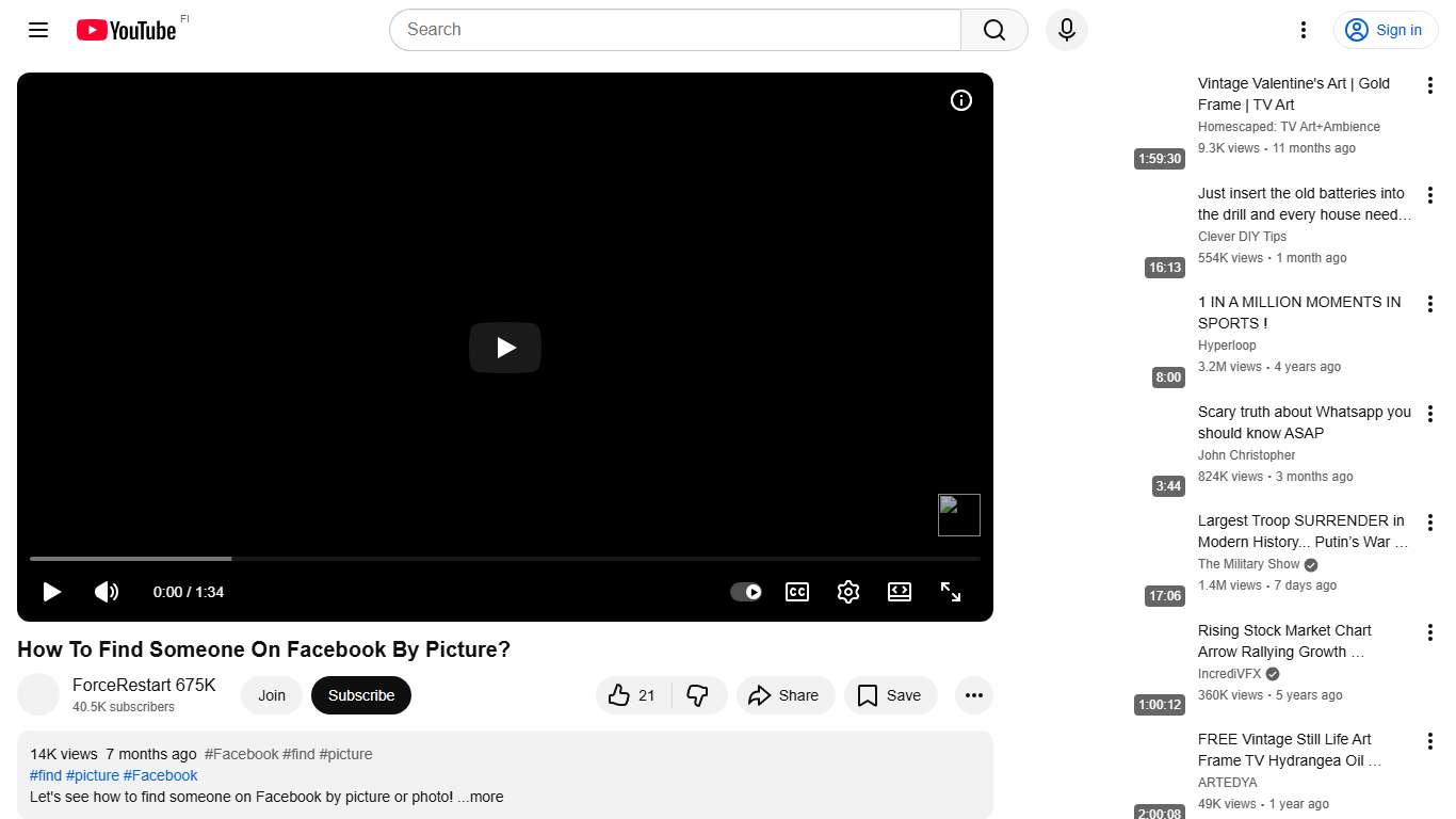 How To Find Someone On Facebook By Picture? - YouTube