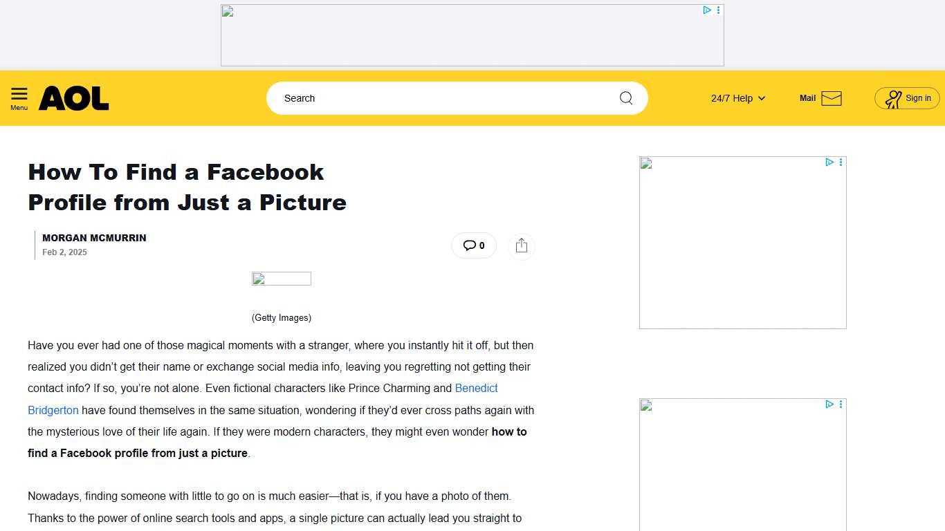 How To Find a Facebook Profile from Just a Picture - AOL